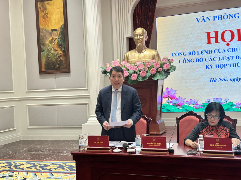 Công bố 9 luật vừa được Quốc hội khóa XVI thông qua -0