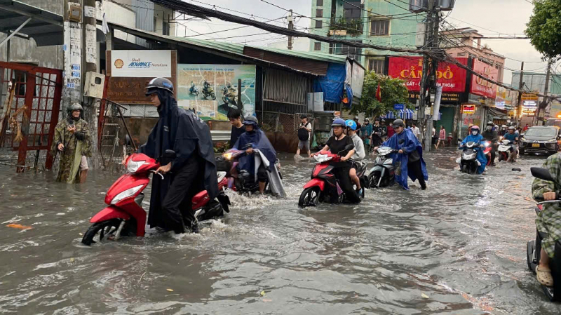 TP Hồ Chí Minh chủ động ứng phó với ngập lụt -2