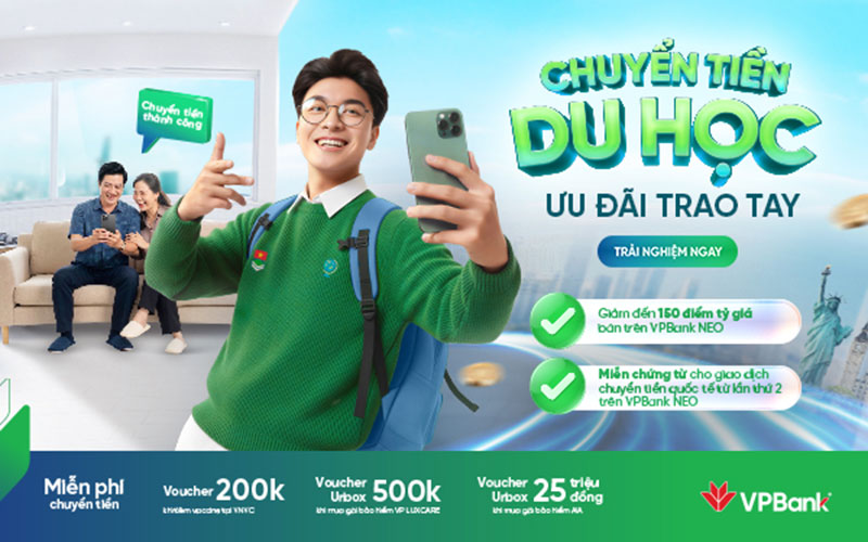 VPBank nâng tầm dịch vụ chuyển tiền du học, tối ưu trải nghiệm toàn diện -0