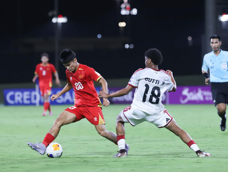 U17 Việt Nam viết nên lịch sử  sau màn ngược dòng cảm xúc trước UAE -0