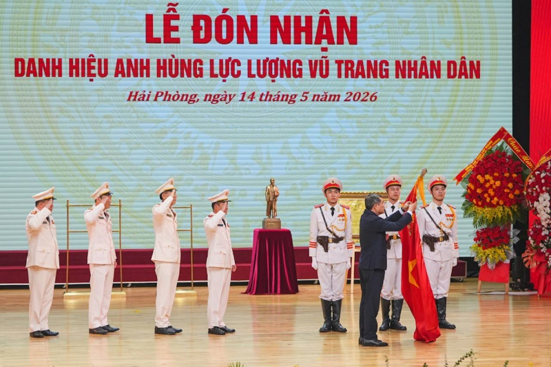 Công an thành phố Hải Phòng đón nhận danh hiệu Anh hùng lực lượng vũ trang nhân dân -0
