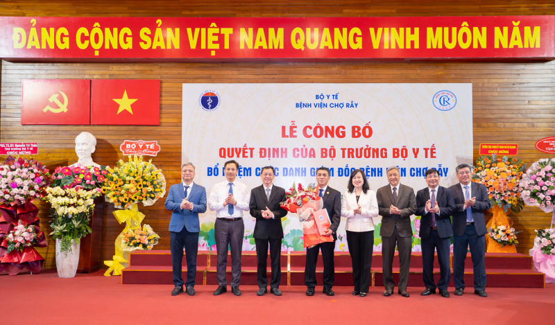Bộ trưởng Y tế bổ nhiệm Giám đốc Bệnh viện Chợ Rẫy -0
