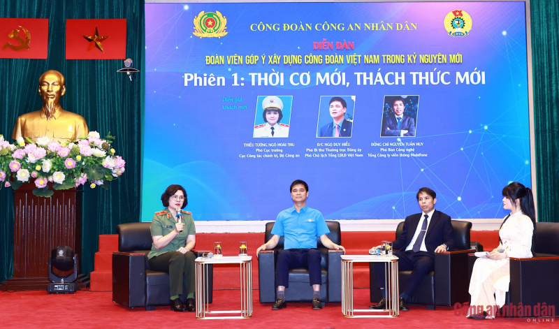 Lắng nghe tiếng nói đoàn viên để đổi mới hoạt động Công đoàn Công an nhân dân -0