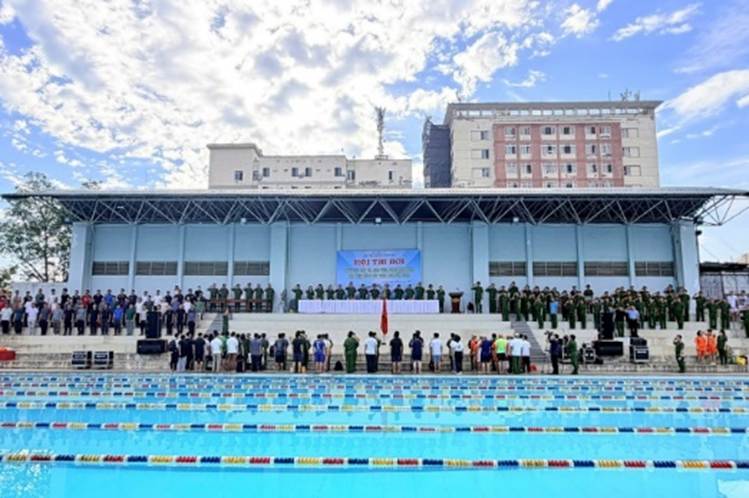 Sôi nổi Hội thi bơi dành cho cán bộ, giảng viên, công nhân viên Học viện CSND năm 2026 -0