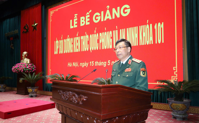 Bế mạc Lớp Bồi dưỡng kiến thước quốc phòng và an ninh khoá 101 -0