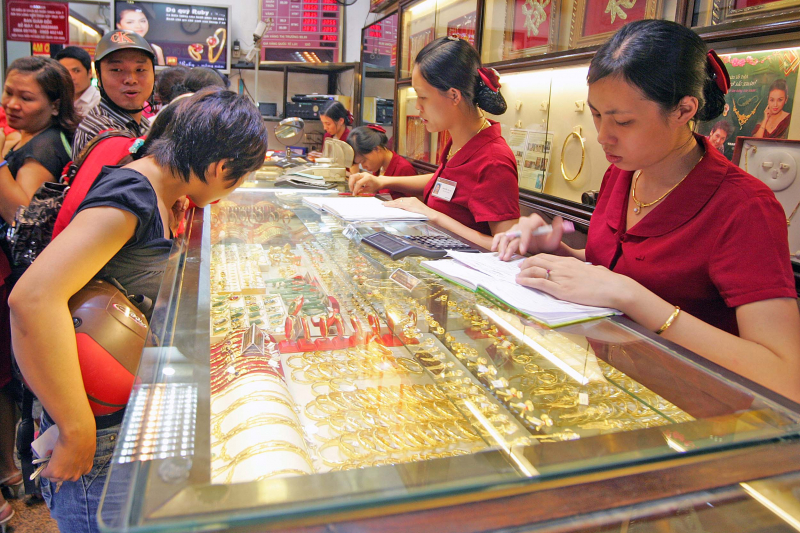 Giá vàng đảo chiều giảm tiền triệu -0