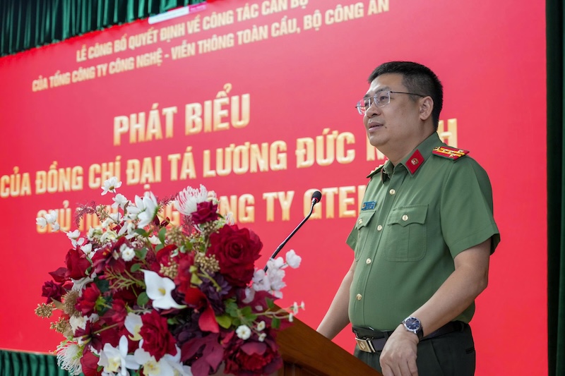 Công bố quyết đinh về công tác cán bộ của Tổng công ty GTEL -0