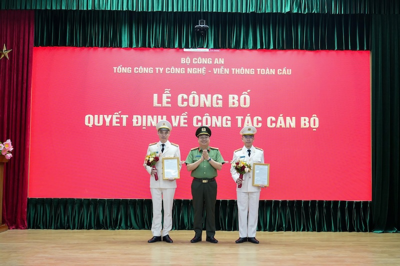 Công bố quyết đinh về công tác cán bộ của Tổng công ty GTEL -0