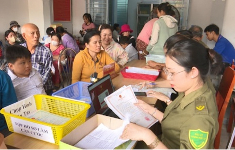 Công an tỉnh Đồng Tháp nỗ lực thực hiện chiến dịch “30 ngày, đêm” cấp căn cước -0