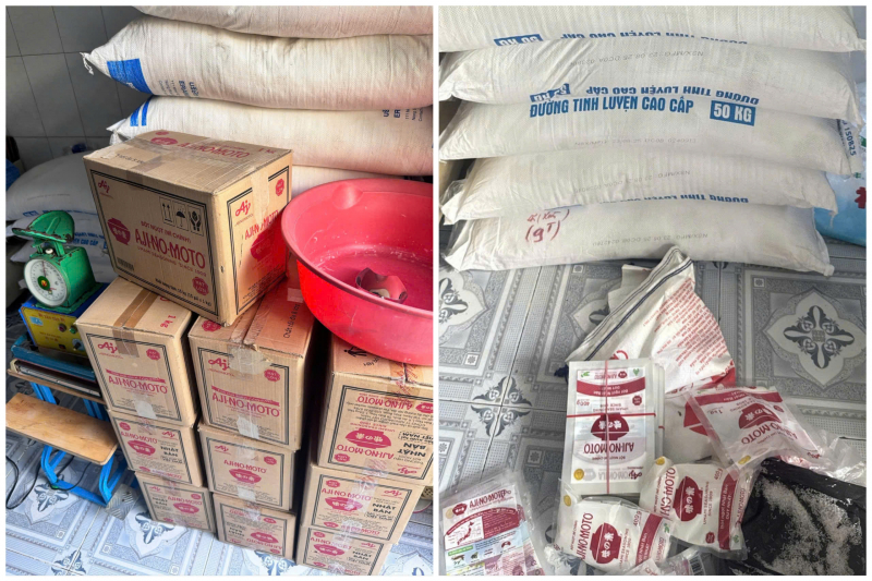 Triệt phá đường dây sản xuất hơn 4 tấn bột ngọt giả trong cao điểm 45 ngày đêm -4